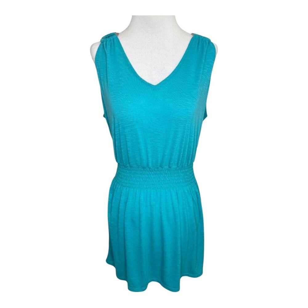 NEW BECCA by Rebecca Virtue Size Small Breezy Basics Dress Swim Cover-Up NWOT